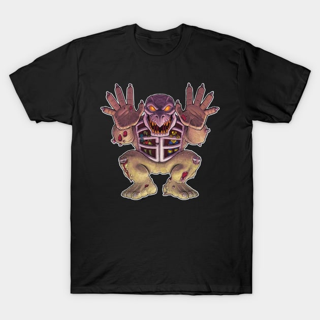 D'Compose the subturanian undead Inhumanoid T-Shirt by JENNEX